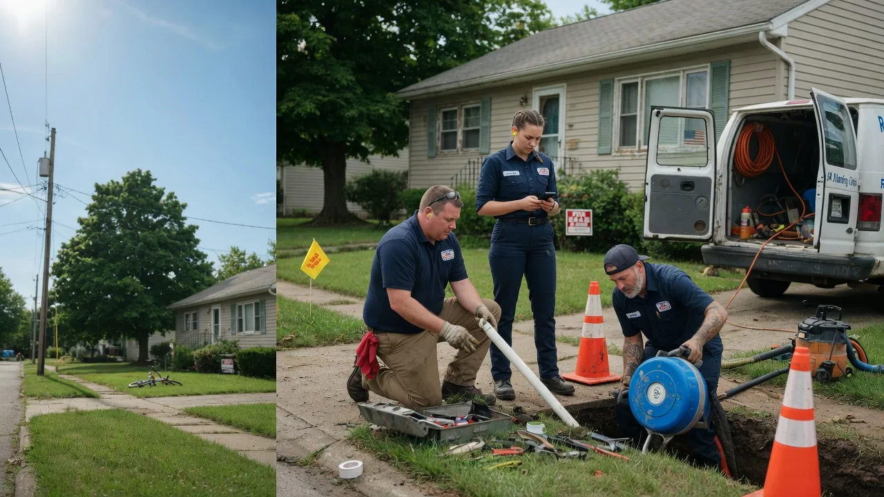 Sewer Line Repair in West Lebanon, IN near me